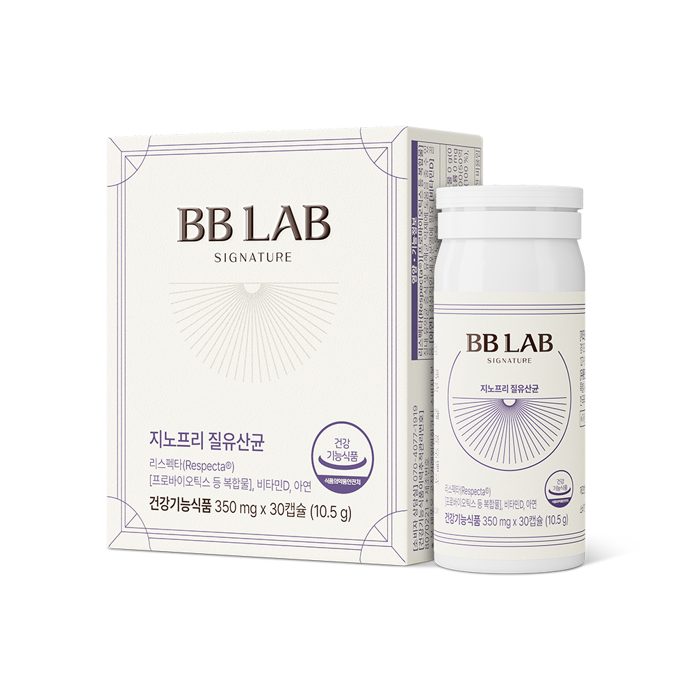 NUTRIONE BB LAB Signature Gyno-free Vaginal Probiotics (350mg x 30 capsules / Box)