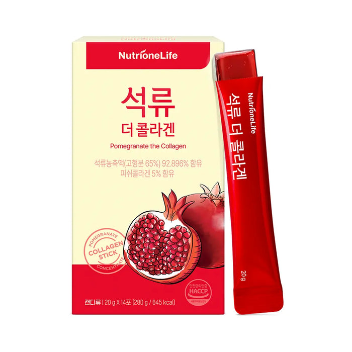 Pomegranate The Collagen Jelly, 20g x 14 sticks