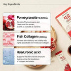 Pomegranate The Collagen Jelly, 20g x 14 sticks